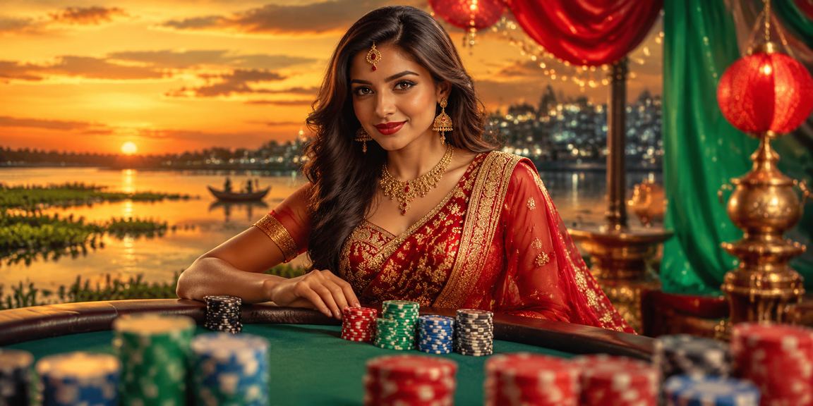 সুন্দর সাদা হ্রদের পাশে স্পোর্টস বেটিং খেলাই হচ্ছে